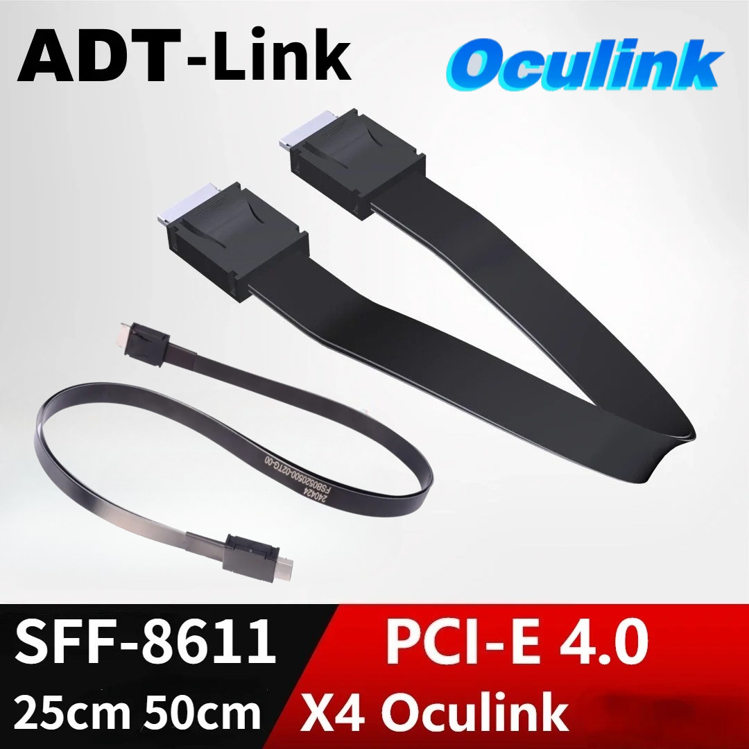 Oculink Egpu Mini Pc - 1M PCI-E 4.0 X4 SFF-8611 Mannelijke