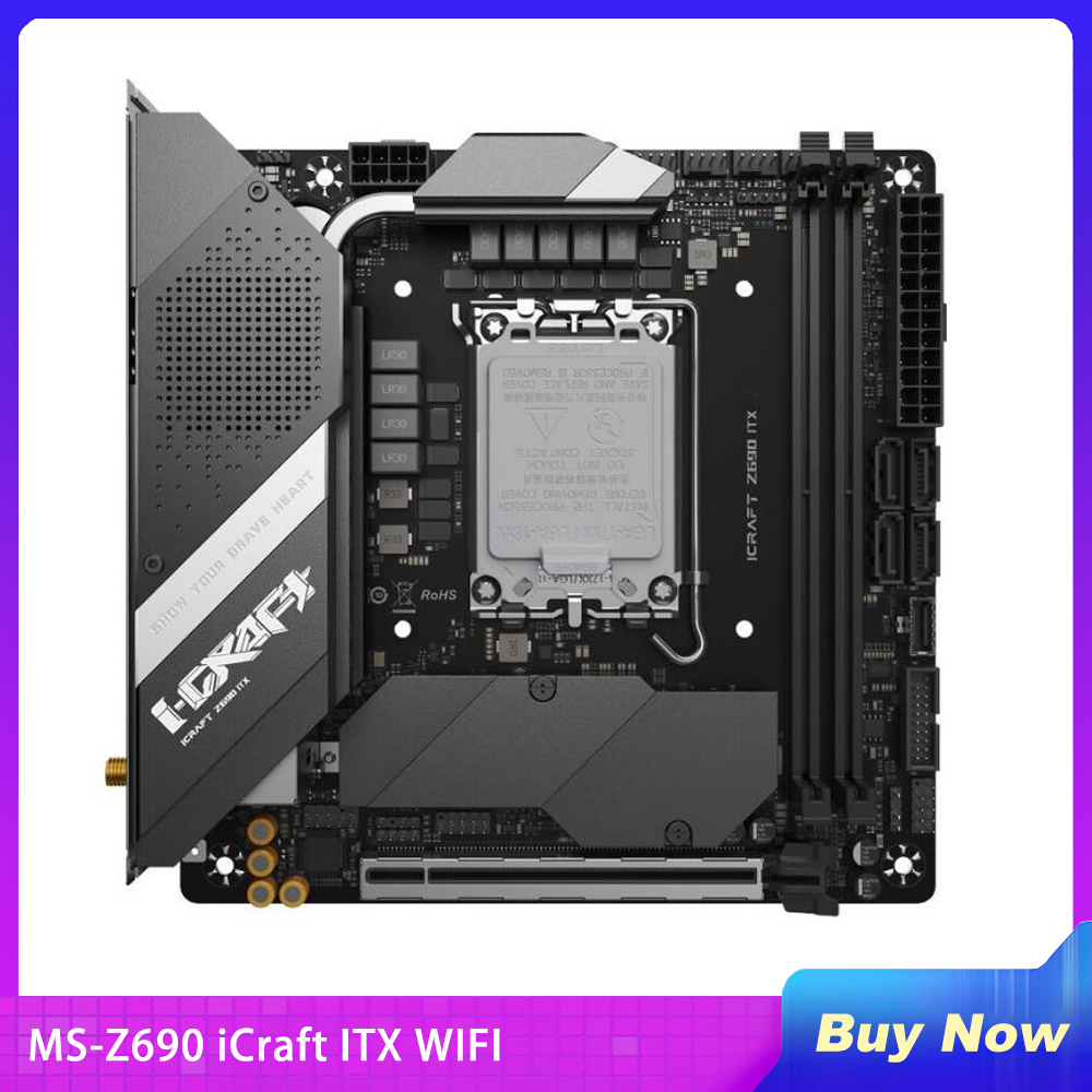 Lga1700 Itx Motherboard Ddr5 - Nieuw MS-Z690 iCraft ITX WIFI Desktop