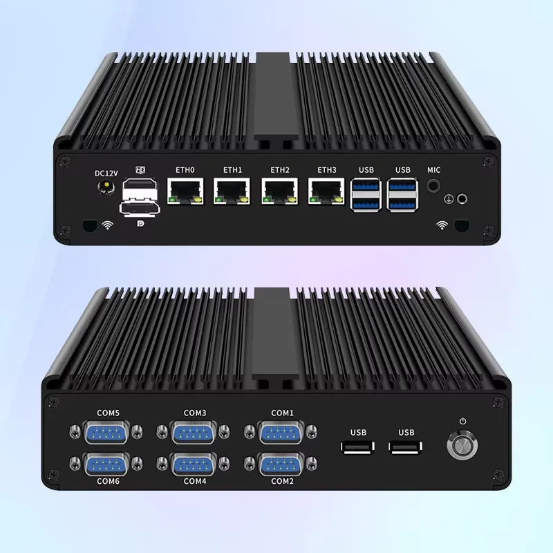Fanless Industrial Pc Rs485 Core I7 - Ventilatorloze industriële mini-pc, met Core i3,