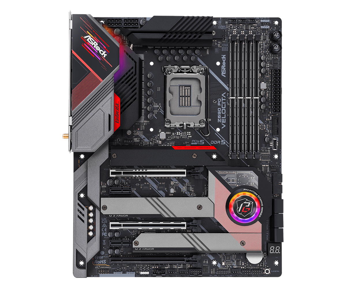 Asrock Z690 PG VELOCITA moeder - Lga1700 Itx Motherboard Ddr5 recensie en prijs