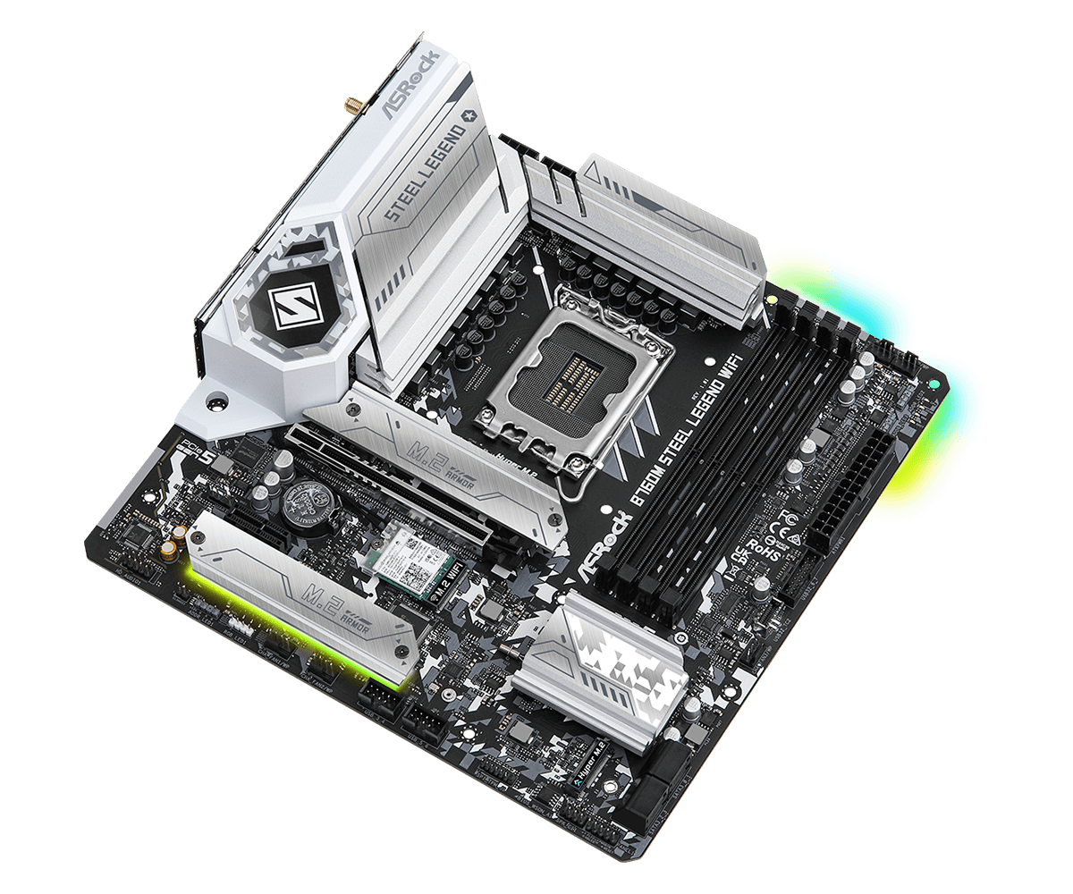ASROCK B760M STEEL LEGEND WIFI - Lga1700 Itx Motherboard Ddr5 recensie en prijs