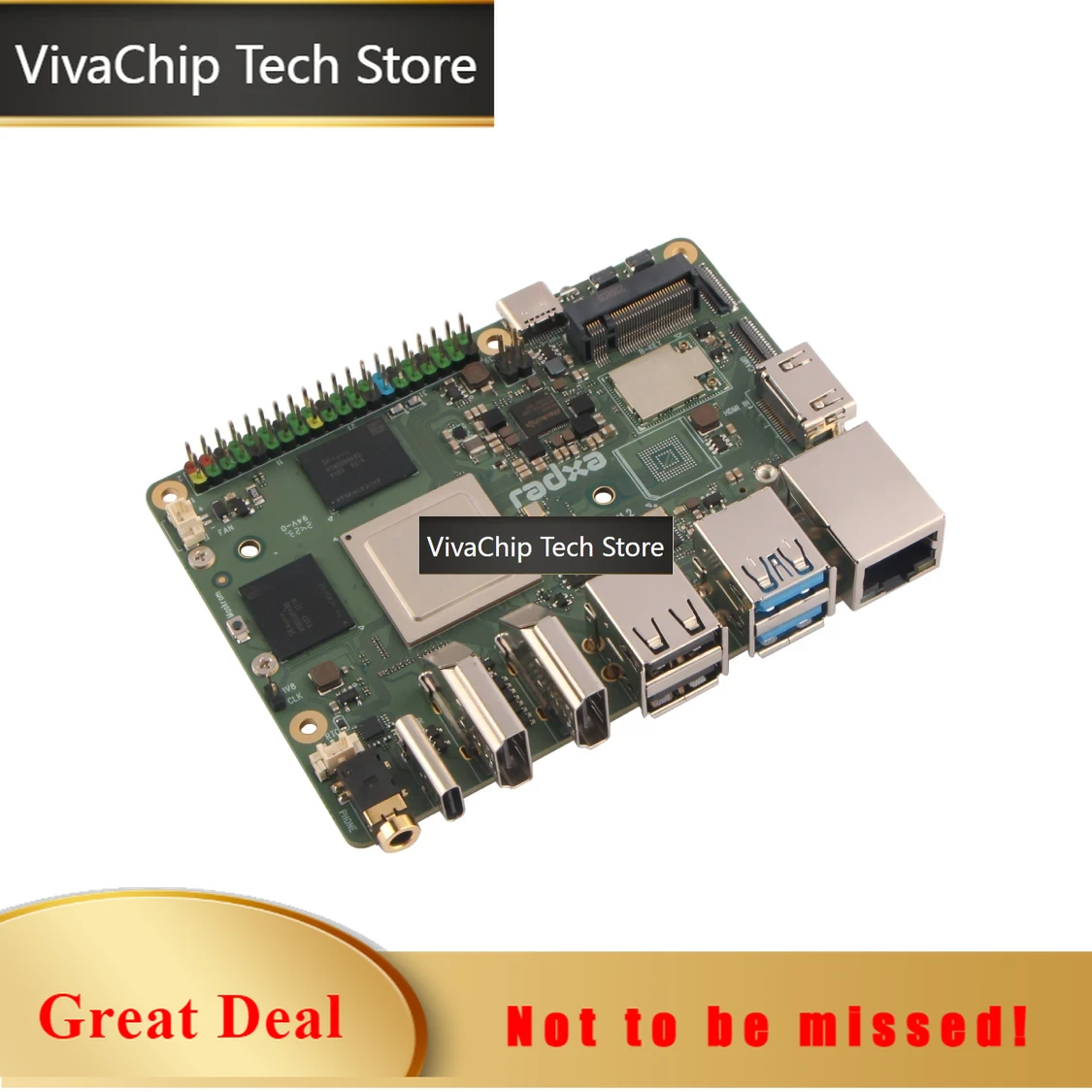 VivaChip TechRadxa ROCK 5B+ Ro - Rockchip Rk3588 Development Board recensie en prijs